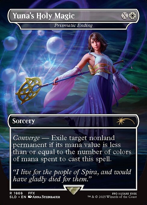 Prismatic Ending (Yuna's Holy Magic) - Foil