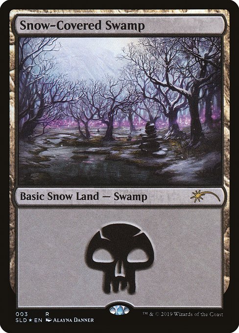Snow-Covered Swamp  (3) - Foil