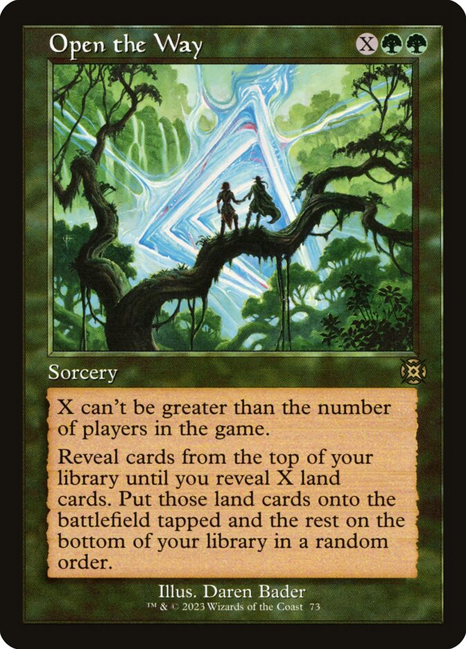 Open the Way - Foil