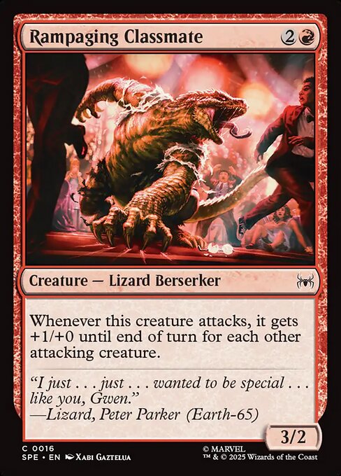 Rampaging Classmate - Foil