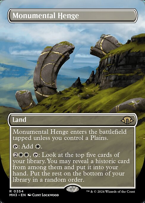 Monumental Henge - Foil