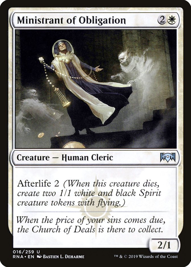 Ministrant of Obligation - Foil
