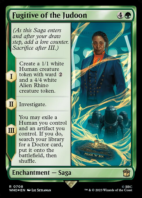 Fugitive of the Judoon - Surge Foil