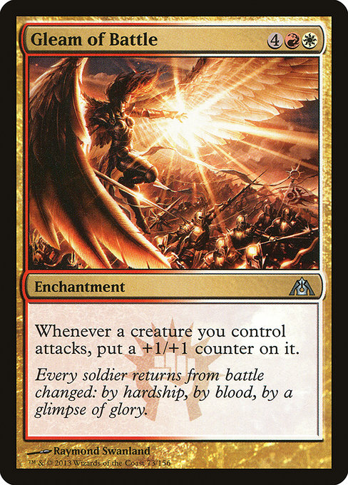 Gleam of Battle - Foil