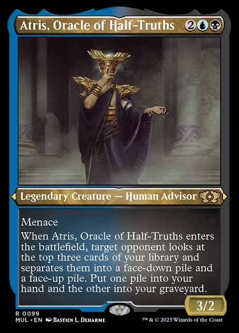 Atris, Oracle of Half-Truths - Foil-Etched