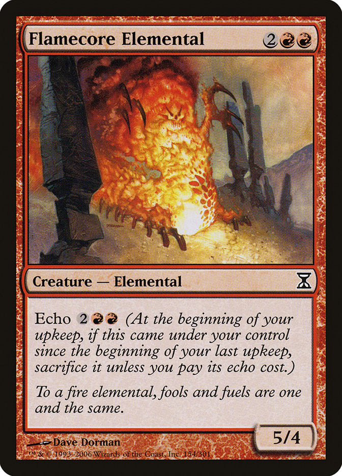 Flamecore Elemental - Foil