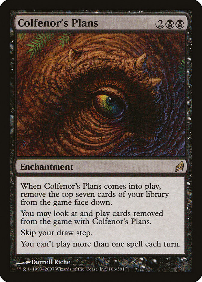 Colfenor's Plans - Foil