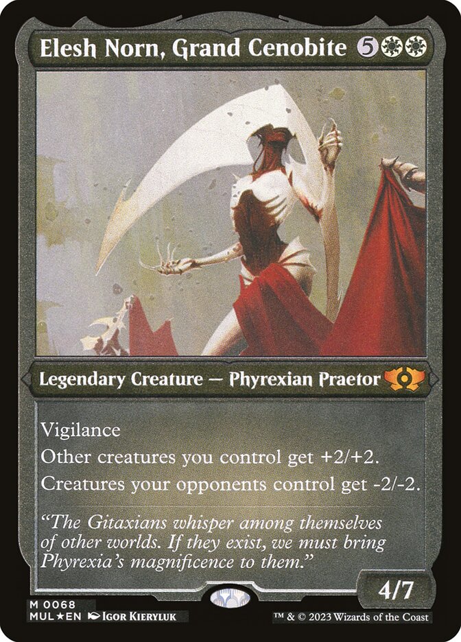 Elesh Norn, Grand Cenobite - Foil-Etched
