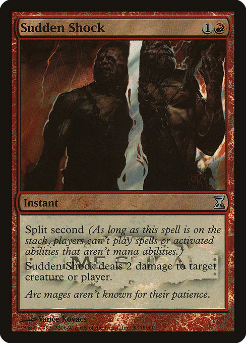 Sudden Shock - Foil - Prerelease Promo