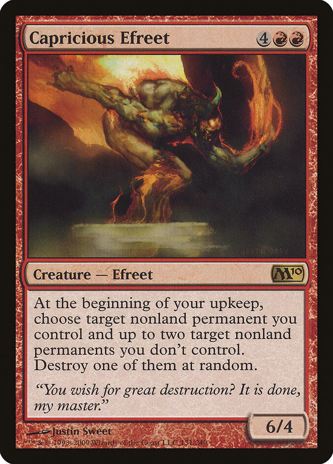 Capricious Efreet - Foil