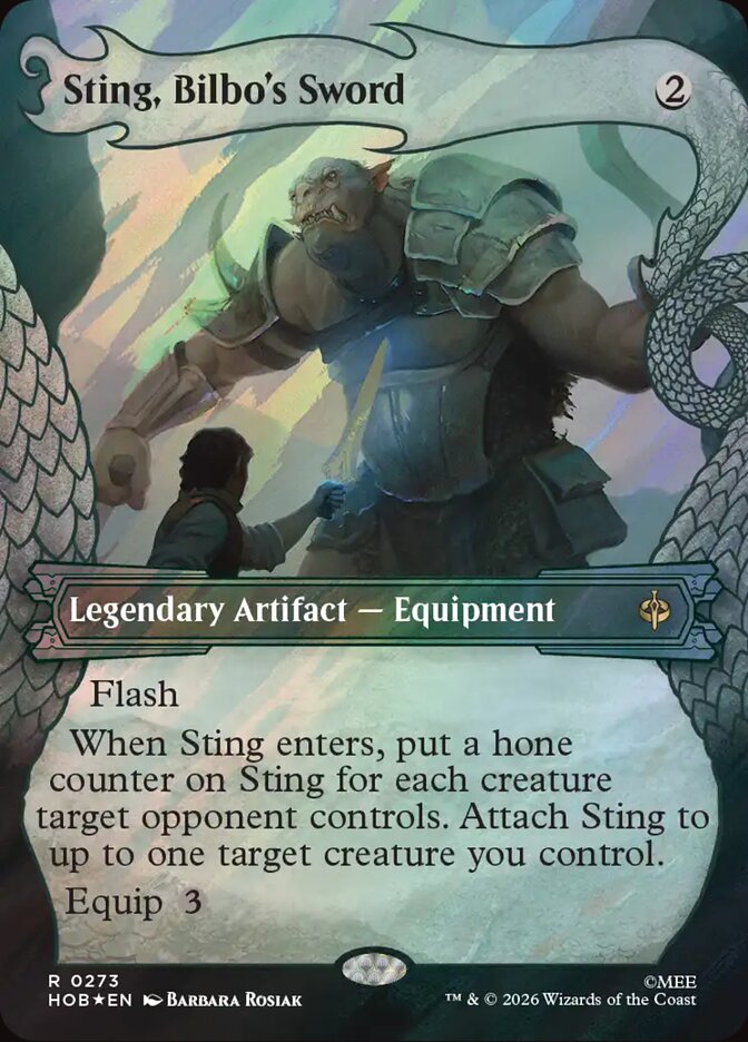 Sting, Bilbo's Sword - Surge Foil