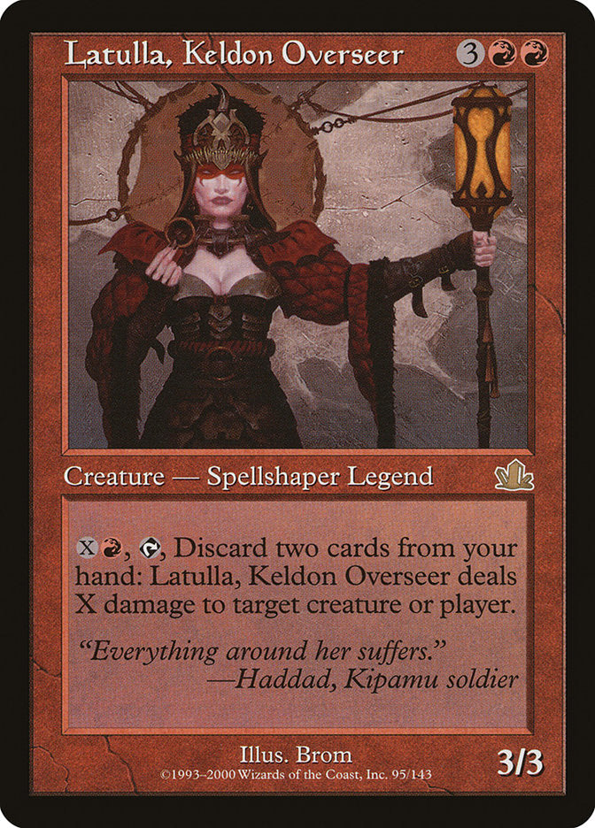 Latulla, Keldon Overseer - Foil