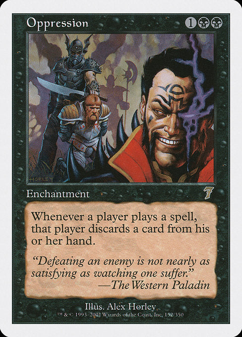 Oppression - Foil