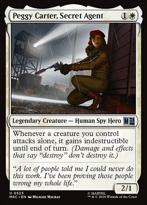 Peggy Carter, Secret Agent - Foil