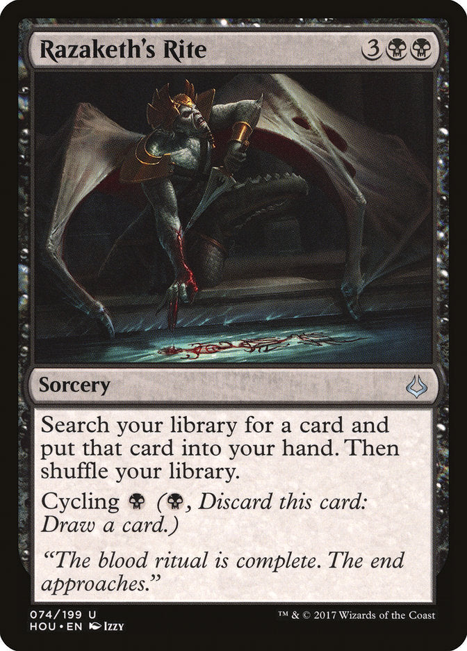 Razaketh's Rite - Foil