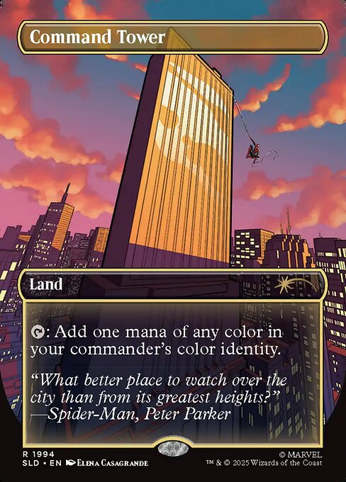 Command Tower (1994) - Foil
