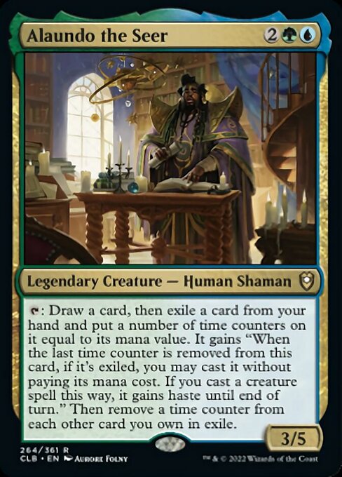 Alaundo the Seer - Foil