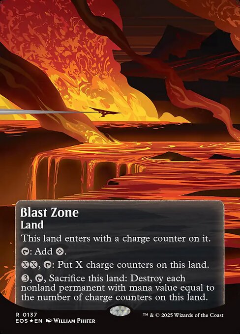 Blast Zone - Galaxy Foil