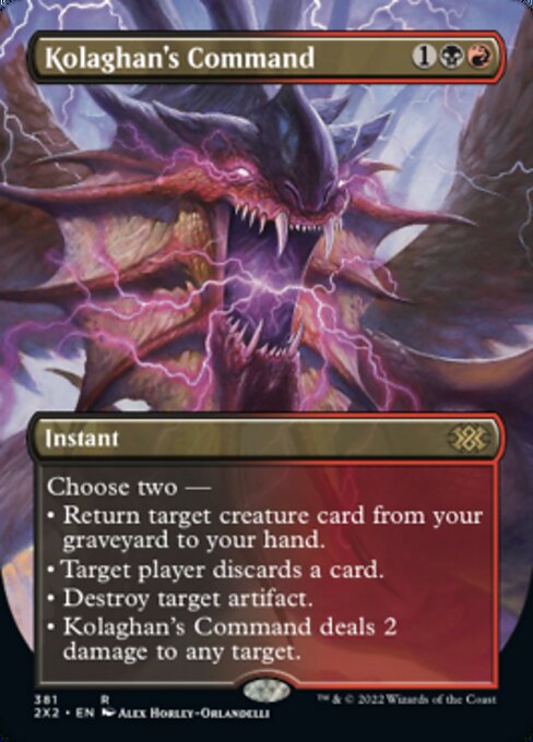 Kolaghan's Command - Foil