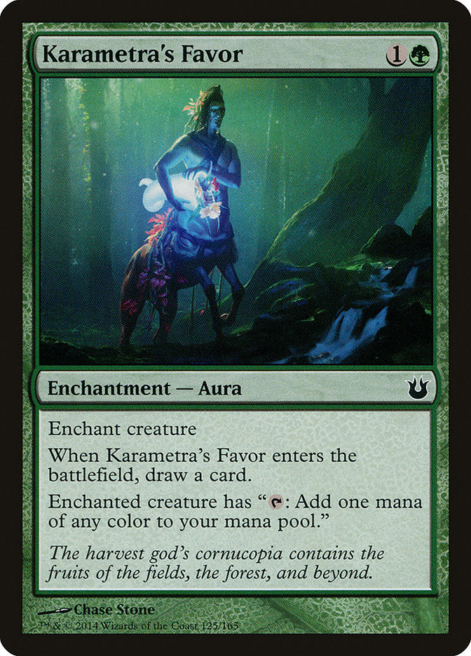 Karametra's Favor - Foil