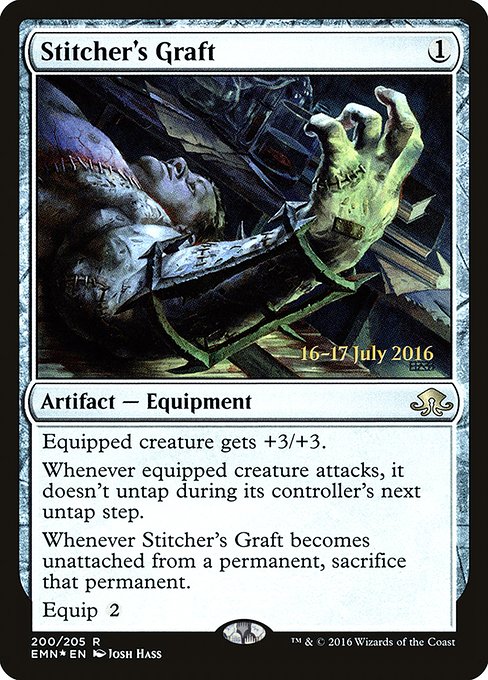 Stitcher's Graft - Foil - Prerelease Promo