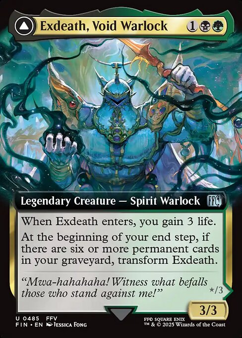 Exdeath, Void Warlock - Foil