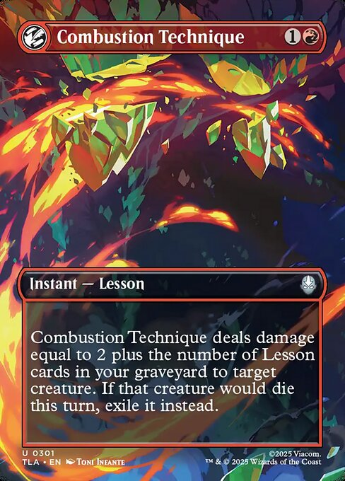 Combustion Technique - Foil