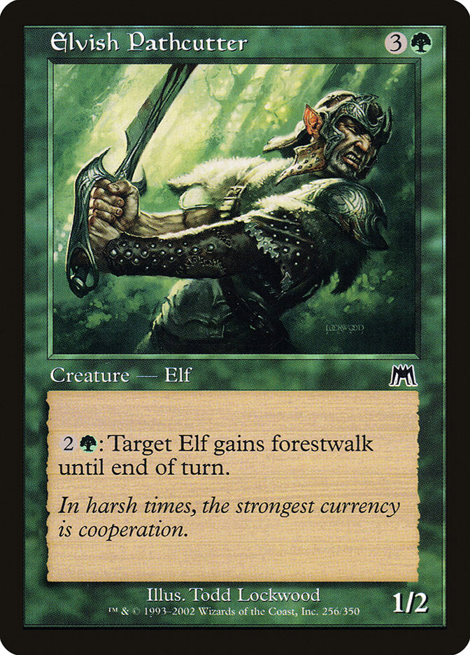 Elvish Pathcutter - Foil