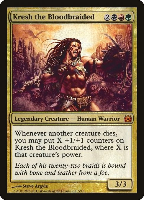 Kresh the Bloodbraided - Foil