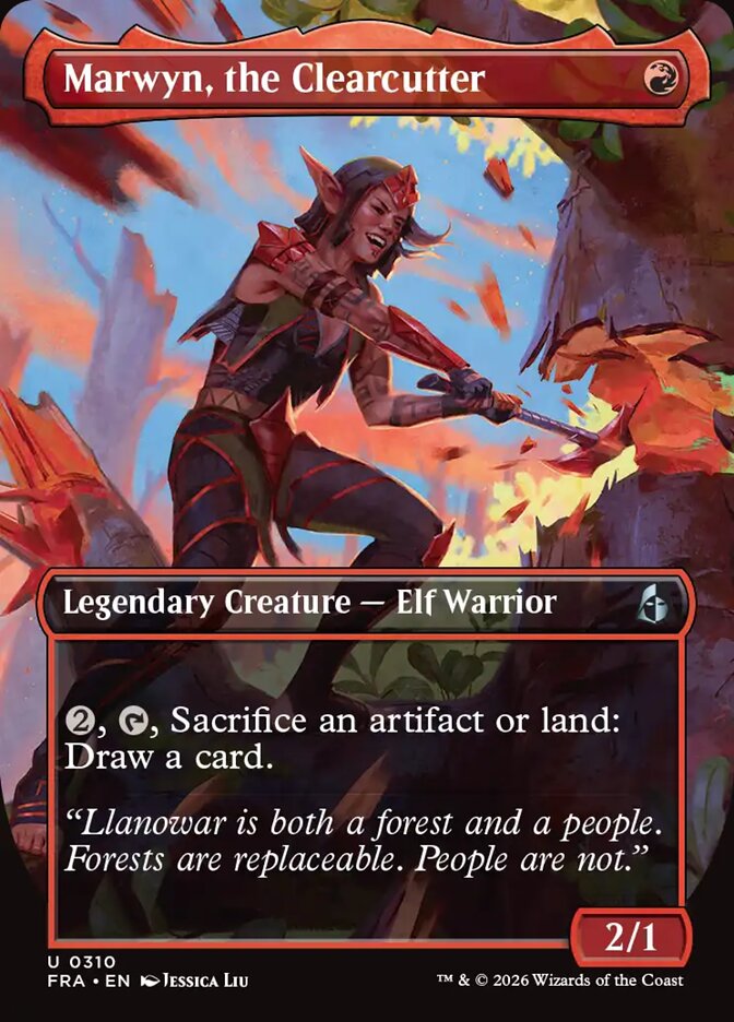 Marwyn, the Clearcutter - Foil