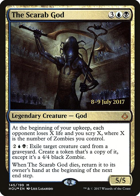 The Scarab God - Foil - Prerelease Promo