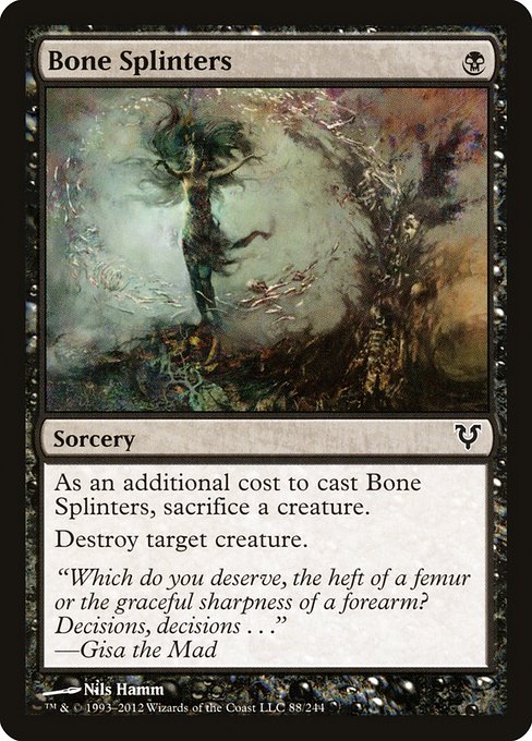 Bone Splinters - Foil