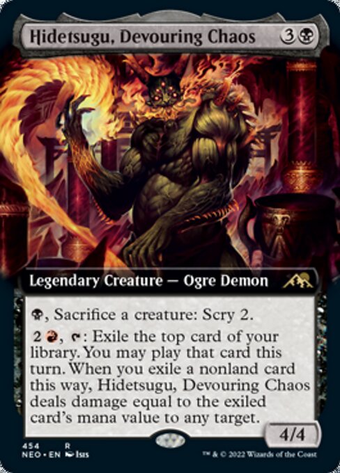 Hidetsugu, Devouring Chaos - Foil