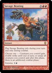 Savage Beating - Foil