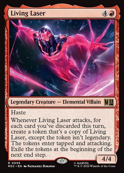 Living Laser - Surge Foil