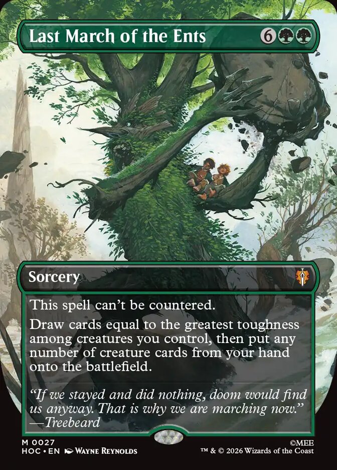 Last March of the Ents - Foil