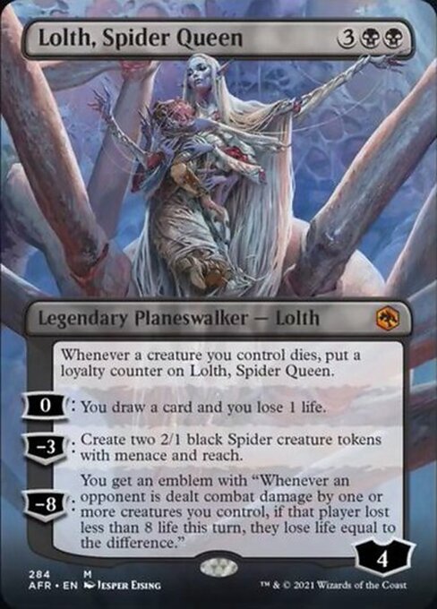 Lolth, Spider Queen - Foil