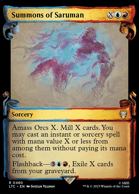 Summons of Saruman - Silver Foil