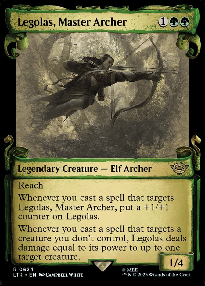 Legolas, Master Archer - Silver Foil