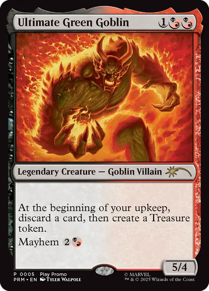 Ultimate Green Goblin - Friendly Neighborhood Draft Promo