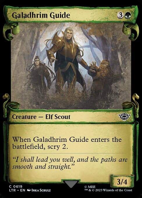 Galadhrim Guide - Silver Foil