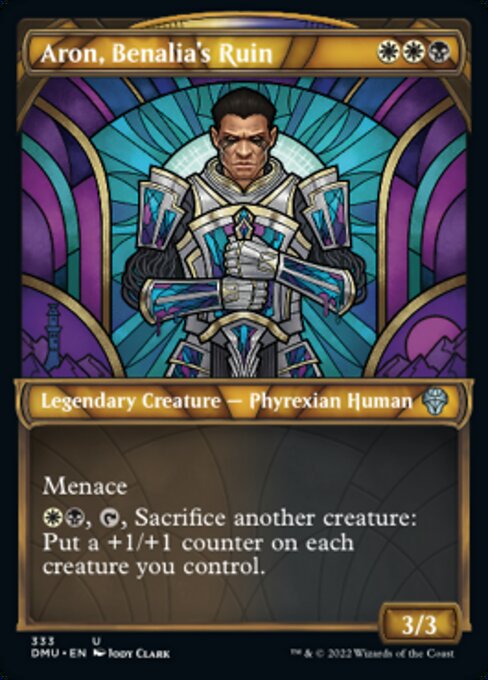 Aron, Benalia's Ruin - Textured Foil