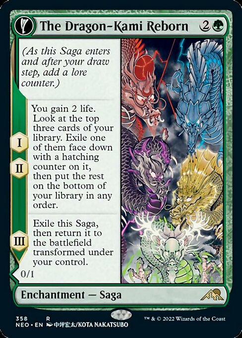 The Dragon-Kami Reborn - Foil