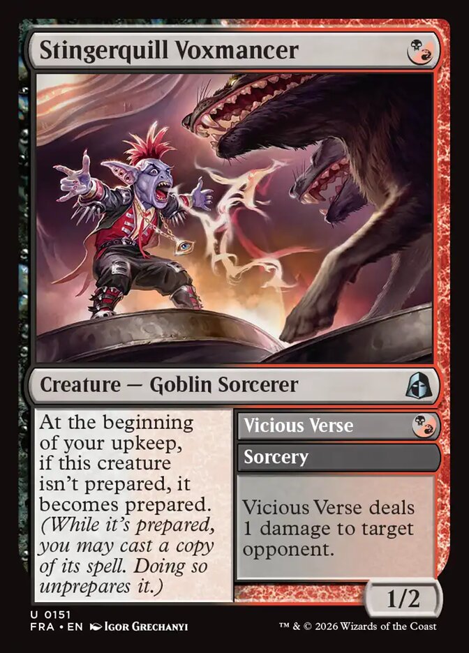 Stingerquill Voxmancer - Foil