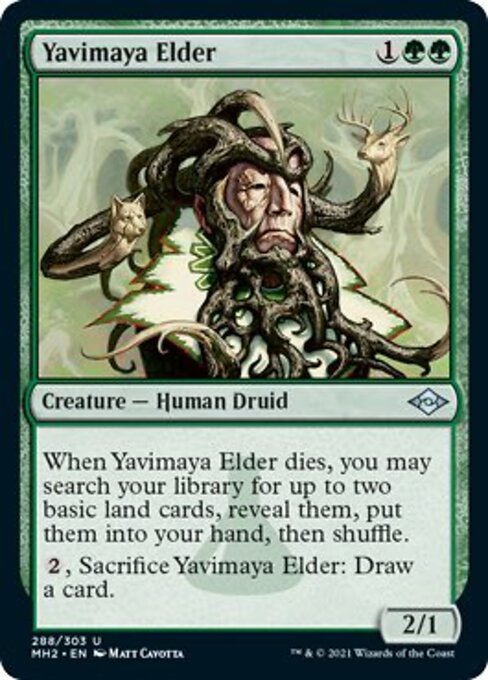 Yavimaya Elder - Foil-Etched