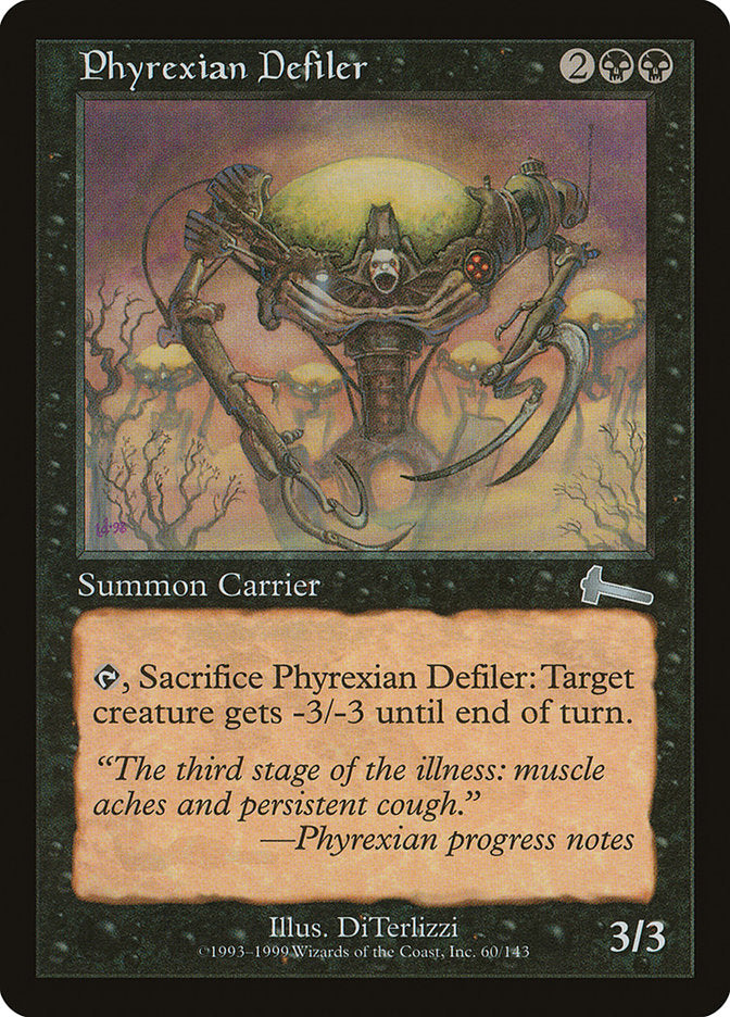 Phyrexian Defiler - Foil