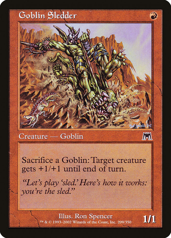 Goblin Sledder - Foil