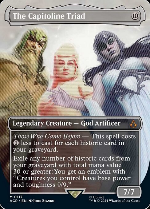 The Capitoline Triad - Foil