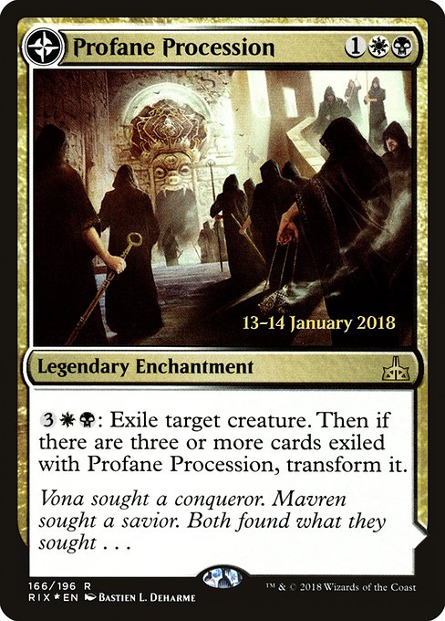 Profane Procession - Foil - Prerelease Promo