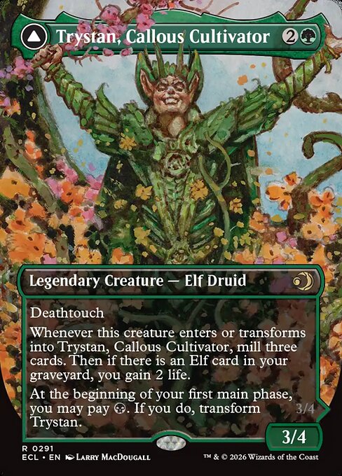 Trystan, Callous Cultivator